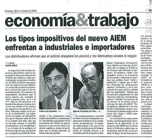 Los tipos impositivos del nuevo AIEM enfrentan a industriales e importadores